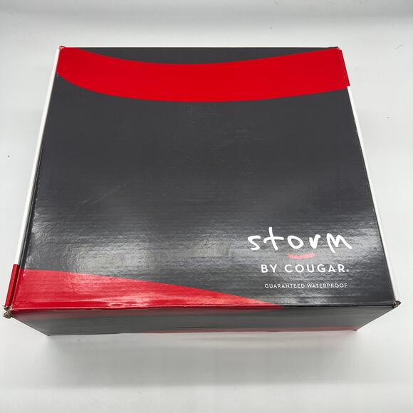 Cougar Waterproof Winter Boots Size 9W Black Quilt Carlisle Lace Up - Picture 10 of 11